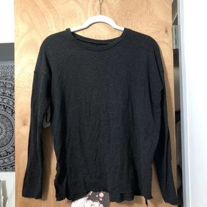 Plush Crew Neck Sweater